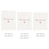 Typografie Poster Lieblingsmensch mit Herz 