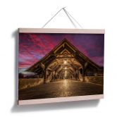 Poster Huber - Old Wooden Bridge 