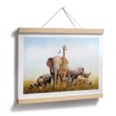Poster Animaux africains 