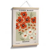 Poster NKTN - Flower Market Madrid 