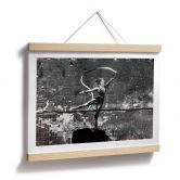 Poster Banksy Danseuse acrobatique (art d'ukraine) 