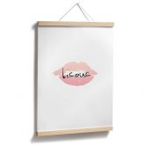 Poster Bisous 