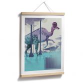 Poster Corythosaurus - Braun 