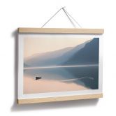 Poster Davidsson - See und Berge in malerischer Harmonie 