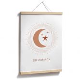 Poster Eid Mubarak Mondsichel 