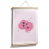 Poster Eleonora - Pink Gaming Controller 