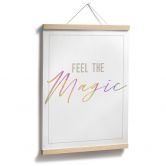 Spruchposter Feel the magic 