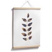 Poster Fredriksson - Feuilles marbrées 