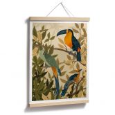 Poster Goed Blauw - Paradies 