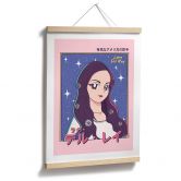Poster Anime-Girl "Lana del Rey" - Gomes 