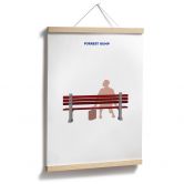 Filmposter Inspiriert vom Film "Forrest Gump" - Gomes 