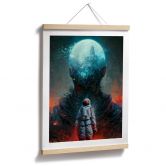 Poster Heine - Astronaute en voyage - Astro Cruise 