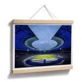 Poster Hertha BSC Blaues Olympiastadion 