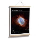 Poster James Webb Telescope - Southern Ring Compass 