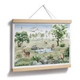 Poster Kikki Belle - Wald der Rehe 