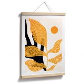 Poster Kubistika - van Gogh style Flowers 