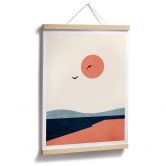Poster Kubistika - Auf einer Reise 