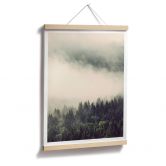 Poster Nebel im Wald 02 