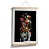 Plakat Astronaut med blomsterarrangement - Nicebleed 
