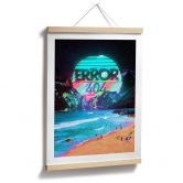 Poster Error 404 am Strand - Nicebleed 