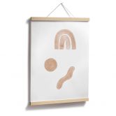 Poster Nouveauprints - Abstrakt in Sand 