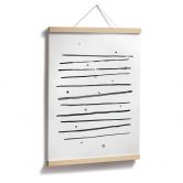 Poster Nouveauprints - Pünktchen und Streifen 