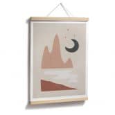 Poster Orara Studio - Landschaft bei Nacht 