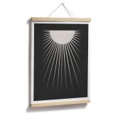 Poster Orara Studio - Lune minimaliste 