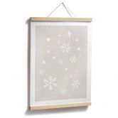 Plakat Orara Studio - Golden Snowflakes 