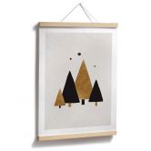 Poster Orara Studio - Kerstboom met Sterren 