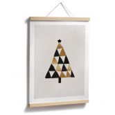 Poster Weihnachtsbaum geometrisch - Orara Studio 