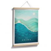 Poster Rivers - China 
