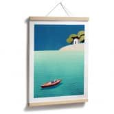 Poster Siesta im Sommer - Rivers 