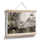 Poster Sir Edward - Landschaft mit Leoparden 