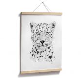 Poster Solti - Liebevoller Leopard 