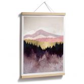 Poster SpaceFrog Designs - forêt violette 
