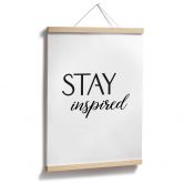 Plakat Stay Inspired 