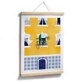 Plakat Facade af Lissabon - Tomljanovic 