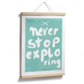 Poster Treechild - Never stop exploring 