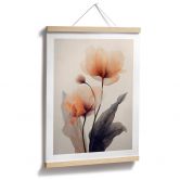 Poster Zarte Blüten - Blumenposter - Treechild 