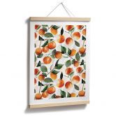 Poster Fruchtige Mandarinen - UN Designs 