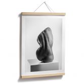 Poster Valevicius - Sinnliche Skulptur eines weiblichen Rückens 