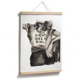 Poster Verbaan - Fight like a Girl 