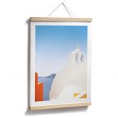 Poster Wride - Église de Santorin 