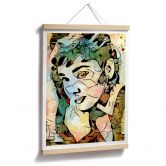 Poster Zamart - Hommage an Miro - Audrey Hepburn 