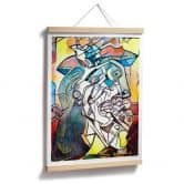 Poster Zamart - Hommage an Picasso - Die Frau 