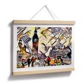 Poster Zamart - Kandinsky trifft London Big Ben 
