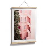 Poster Zwart - Mediterrane Architektur 