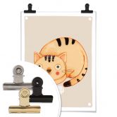 Poster Loske - Katze 