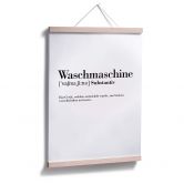 Poster Grammatik - Waschmaschine 
